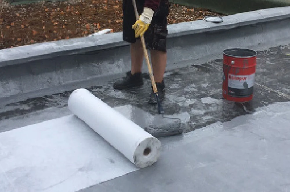 Flachdächer, die auch bei stehendem Wasser dicht bleiben